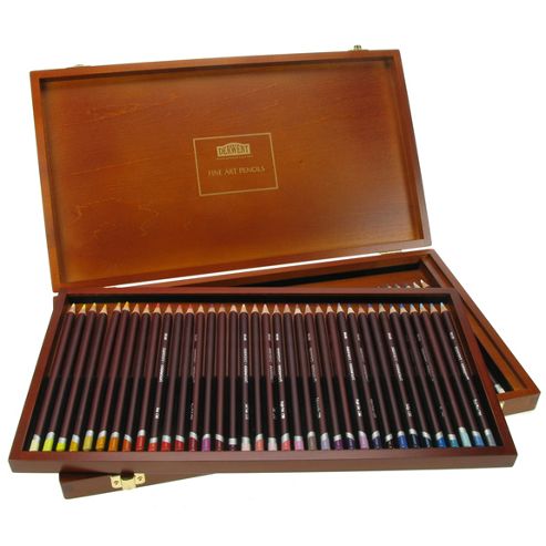 Image of Derwent Coloursoft 72 Wood Box