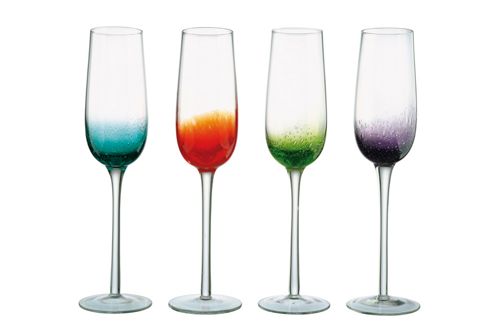 Image of Anton Studio 25cl Fizz Champagne Flutes, Set Of 4