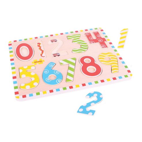 Image of Bigjigs Toys Bj756 Inset Puzzle Numbers