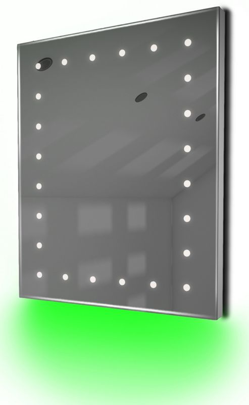 Image of Ambient Ultra-slim Led Bathroom Mirror With Demister Pad & Sensor K39g