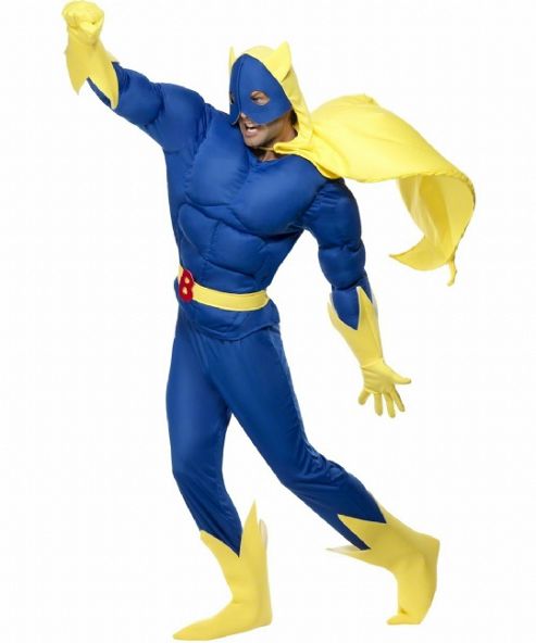 Image of Bananaman - Adult Costume Size: 46-48