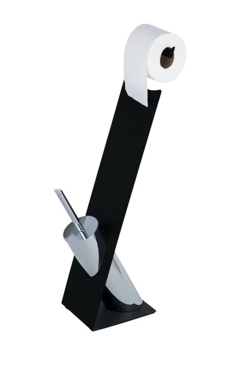 Image of Wenko Standing Wc Brush - Black