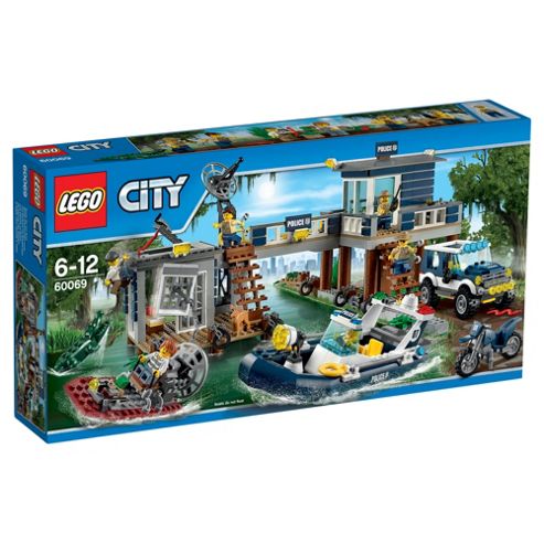 Image of Lego City Swamp Police Station 60069