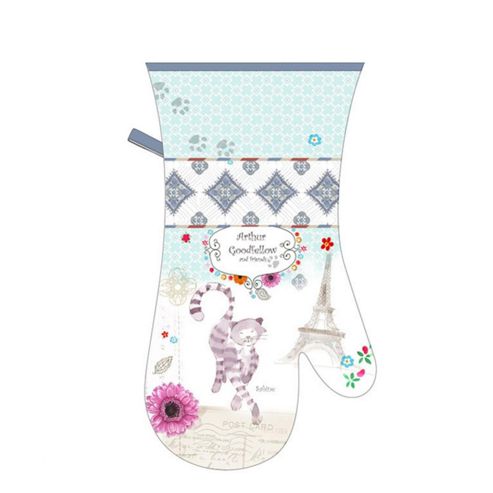 Image of Pimpernel Arthur Goodfellow & Friends Cat Design Oven Gauntlet