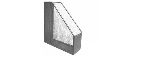 Image of Q-connect Mesh Magazine File Silver Kf00845