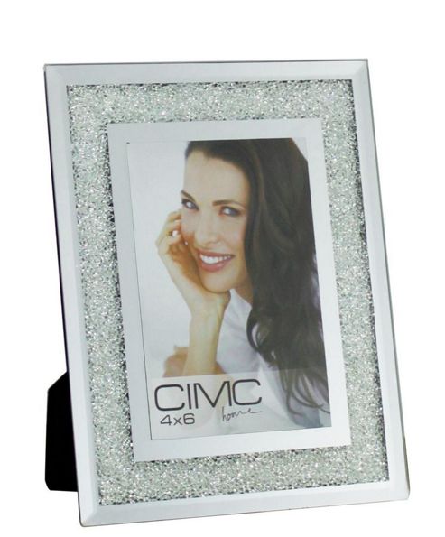 Image of Cimc Home Diamond Crush Photo Frame - 6" X 4"