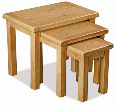 Image of Alterton Furniture Pemberley Nest Of Tables