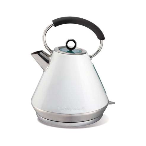 Image of Morphy Richards 1.5 Litre Elipta 43956 Pyramid Kettle White
