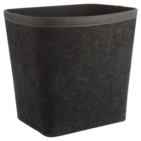 Image of 1.5l Felt Waste Bin - Grey