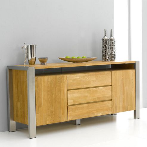 Image of Mark Harris Furniture Ohio Sideboard In Solid Oak