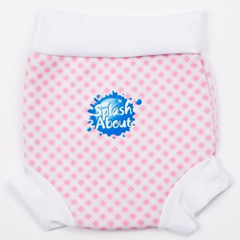 Image of Splash About Happy Nappy Small (pink Gingham)