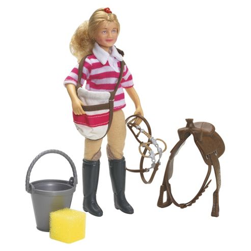 Image of Breyer Saddle Up Eva Doll Set