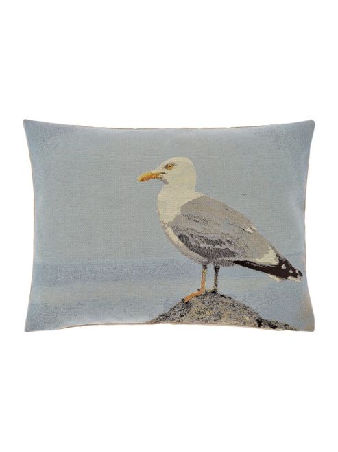 Image of Linea Seagull Jacquard Cushion