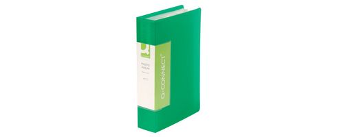 Image of Q-connect Photo Album 60 Pockets Green Kf02763