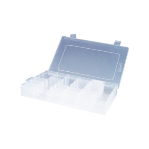 Image of Large Clear Plastic Tool Storage Box Case Container
