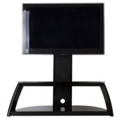 AVF Garda Black Corner Cantilever TV Stand