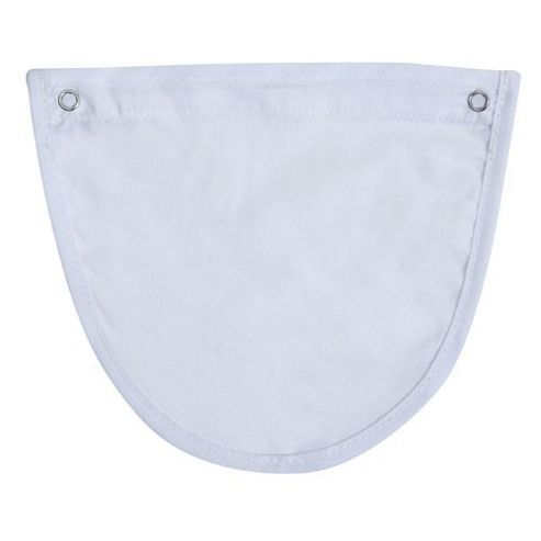Image of Tippitoes Baby Carrier Dribble Bib (white)