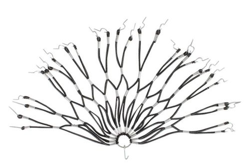 Image of Parkers Retro Spiral Black Skirt & Dress Guard