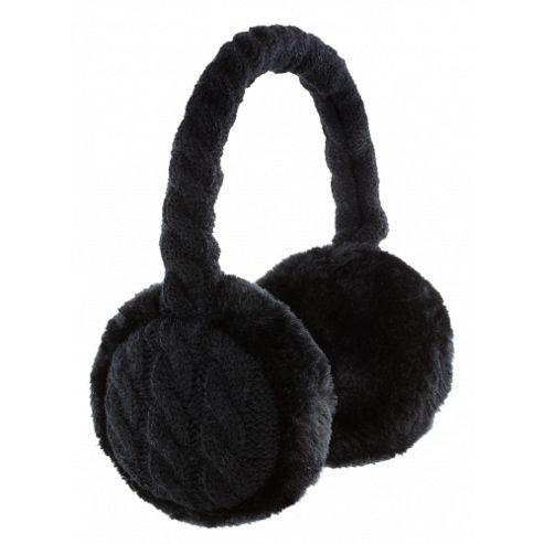 Image of Cable Knit Earmuffs
