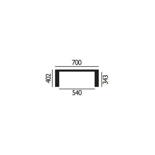 Image of Andreu World Novel Occasional Table - 40.2cm X 70cm X 70cm