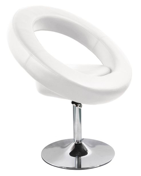 Image of Premier Housewares Polo Chair - White