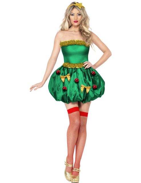 Image of Christmas Tree Costume (festive) Large