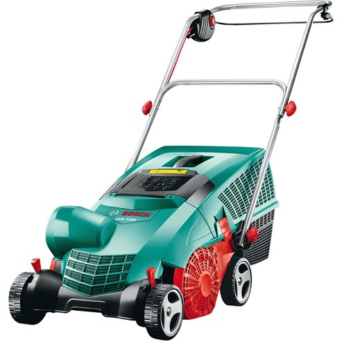Image of Bosch Garden Electric Verticutter Lawn Raker Avr 1100