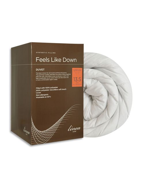 Image of Linea Feels Like Down Breathable 13.5 Tog As Super King Duvet