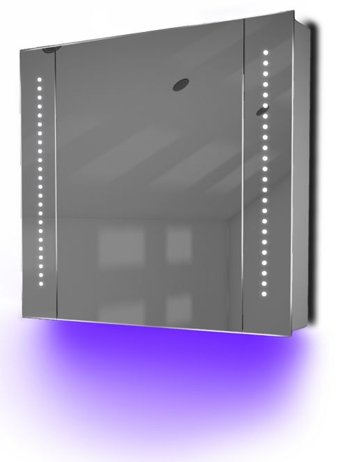 Image of Ambient Audio Demist Bathroom Cabinet With Bluetooth, Shaver & Sensor K65uaud