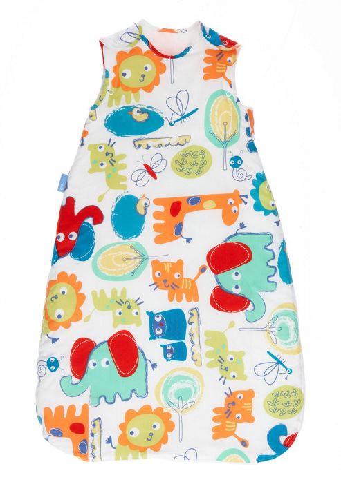 Image of Grobag Doodle Zoo 0.5 Tog Sleeping Bag
