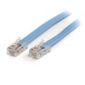 StarTech.com Cisco Console Rollover Cable - RJ45 Ethernet - Network cable - RJ-45 (M) - RJ-45 (M) - 1.8 m - molded - blue