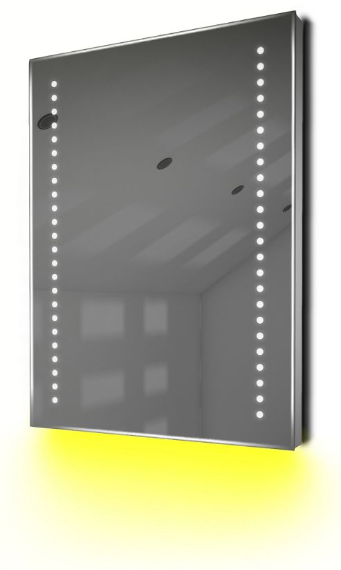 Image of Ambient Ultra-slim Led Bathroom Mirror With Demister Pad & Sensor K59y