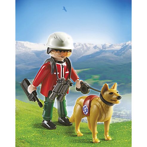 Image of Playmobil - Mountain Rescue With Search Dog 5431