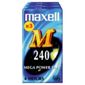 Maxell M240 VHS tapes - pack of 3