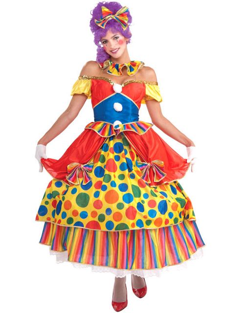 Image of Adult Belle Of The Big Top Clown Costume