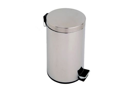 Image of Zodiac 50132 Pedal Bin Round S/s 12ltr