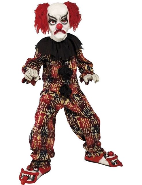 Image of Scary Clown - Child Costume 10-12 Years