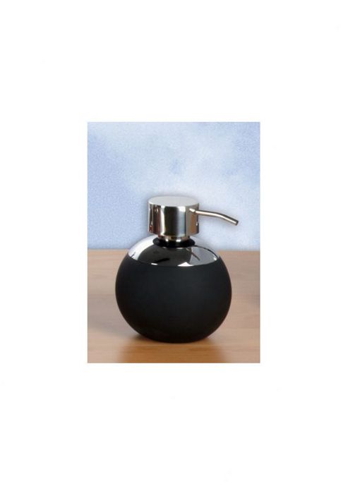 Image of Nicol Bella Soap Lotion Dispenser In Chrome - Black