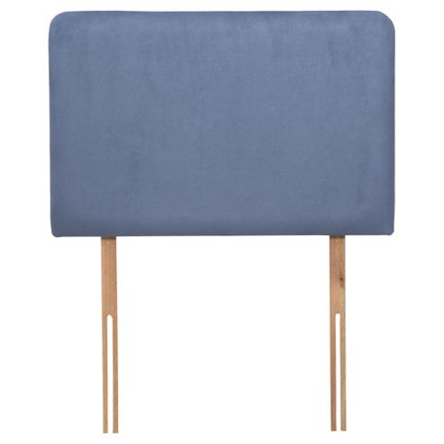 Image of Kids Tall Suede Effect Headboard, Blue