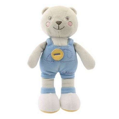 Image of Chicco Soft Colour Bear (blue)