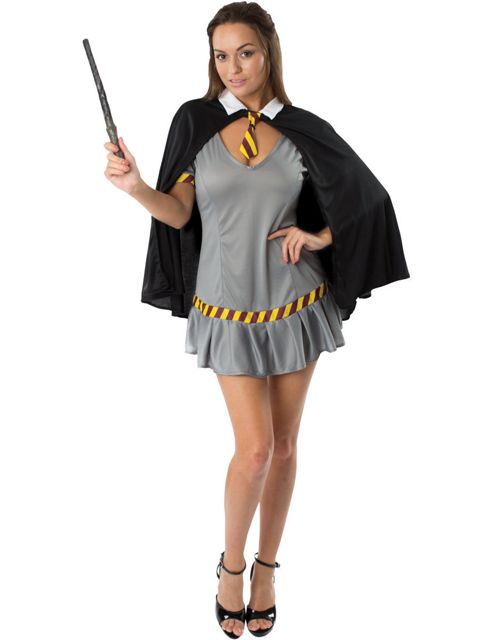 Image of Wizard Schoolgirl Fancy Dress Costume Small/medium