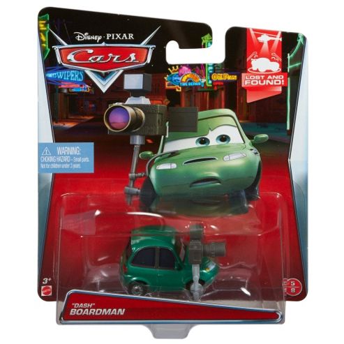 Image of Disney Pixar Cars Diecast Dash Boardman With Camera