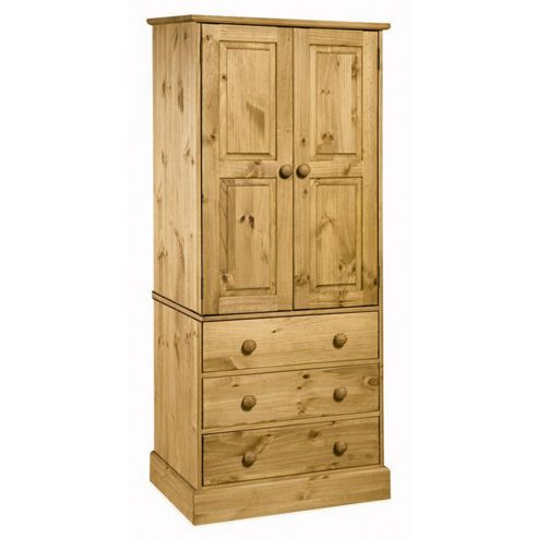 Image of Core Products Cotswold Ct383 2 Door + 3 Drawer Wardrobe