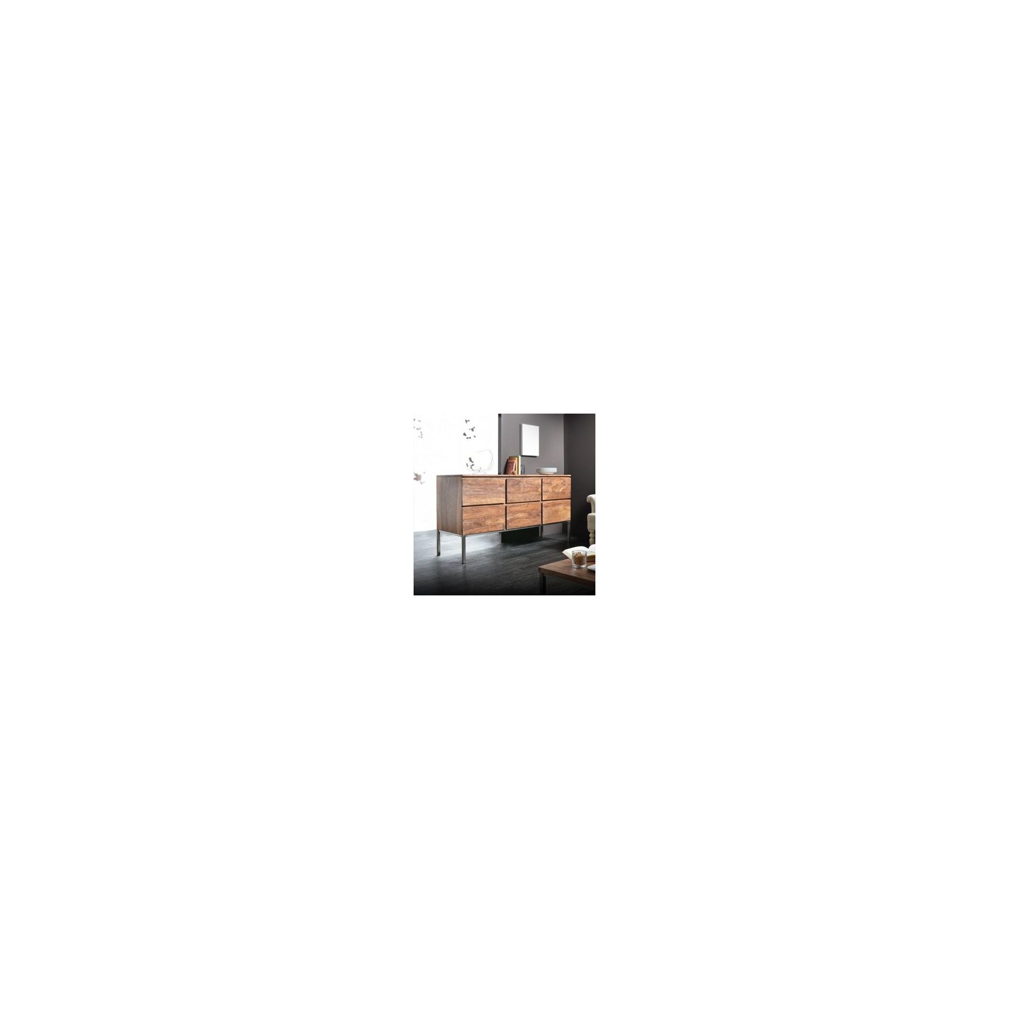 Tikamoon Nova Palisander 6 Drawer Chest at Tesco Direct