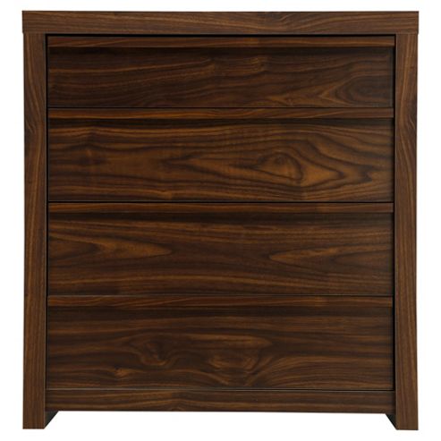 Image of Tribeca 4 Drawer Chest Walnut