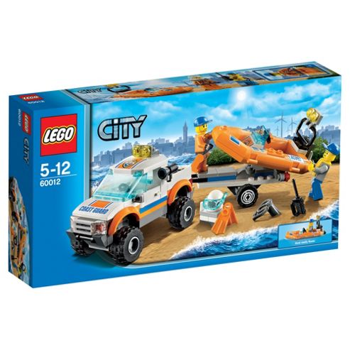 Image of Lego City 4x4 And Diving Boat 60012