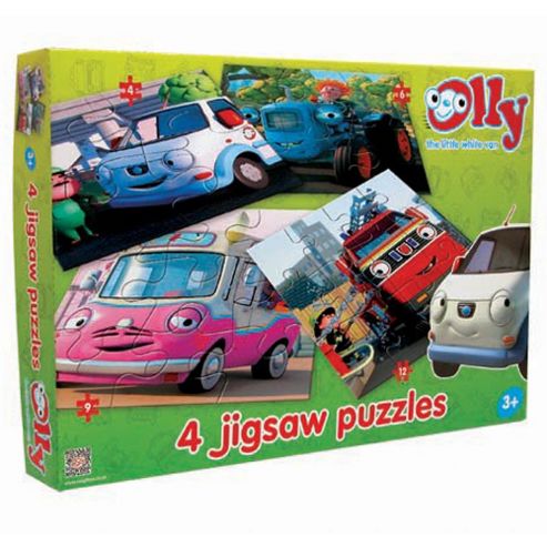 Image of Olly The Little White Van 4 Jigsaw Puzzles