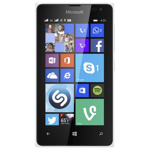 Image of Tesco Mobile Microsoft Lumia 435 White