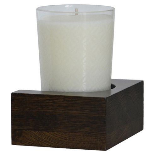 Image of Wireworks Simline Candle / Tumbler Shelf - Dark Oak