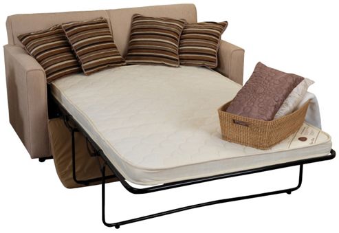 Image of Sweet Dreams Kendal 2 Seater Sofa Bed - Caramel